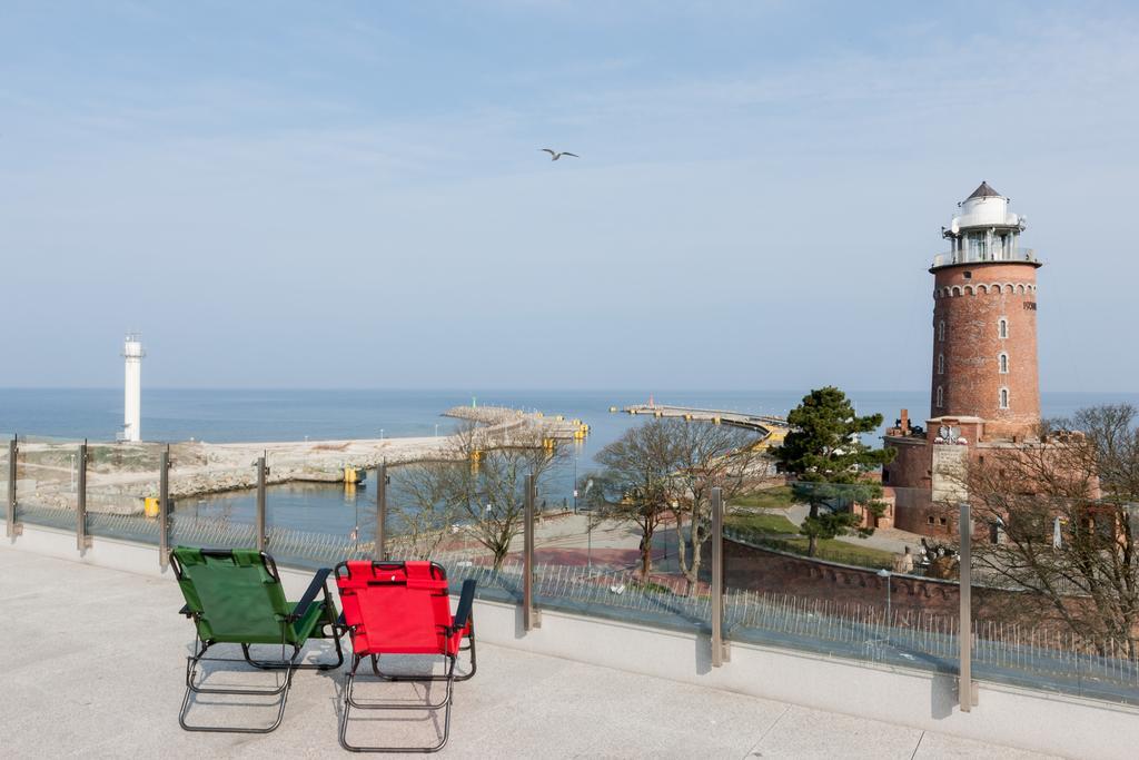 Jantar Apartamenty Deluxe Sea View Kołobrzeg Værelse billede